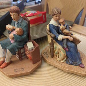 Norman Rockwell Figurine Americana 1983